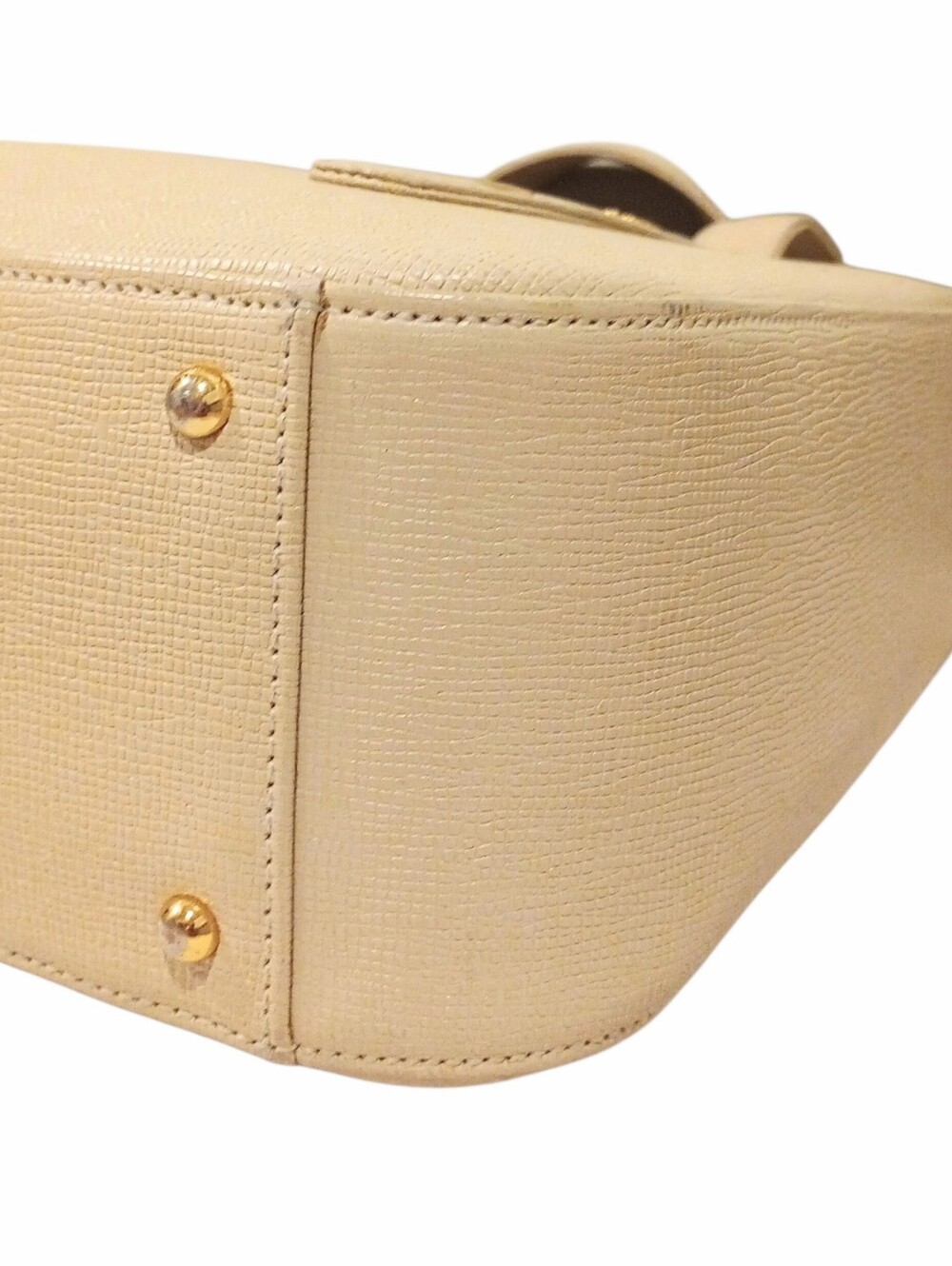 MCM Munich (München) Studded Structured Leather Tote Bag - Picture 9 of 15
